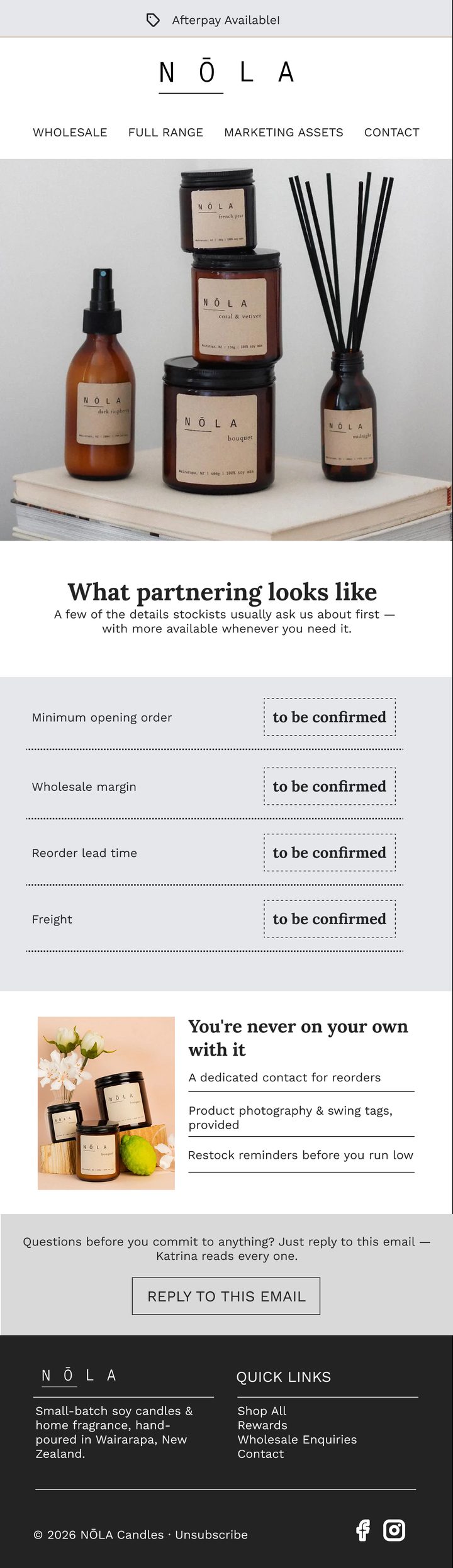 NŌLA B2B Email 2 — What partnering looks like
