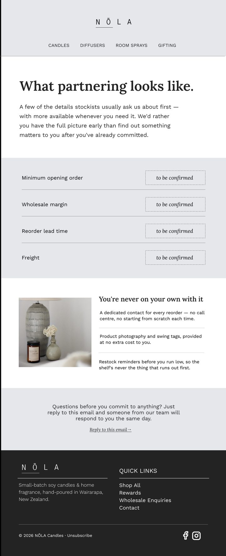 NŌLA B2B Email 2 Option 2 — What partnering looks like